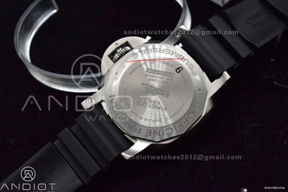 MultiPurpose Black Strap SBF Black 1:1 PAM683 Rubber Edition Dial XXXIV Y on Best 459 0505